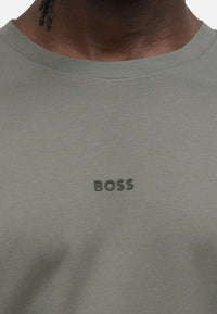 T-Shirt Uomo Boss Open Grey