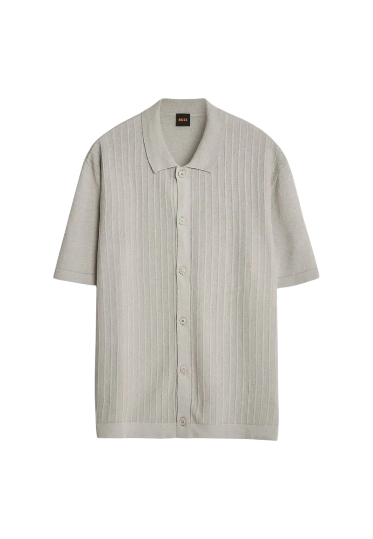 Camicia Uomo Boss Open Grey