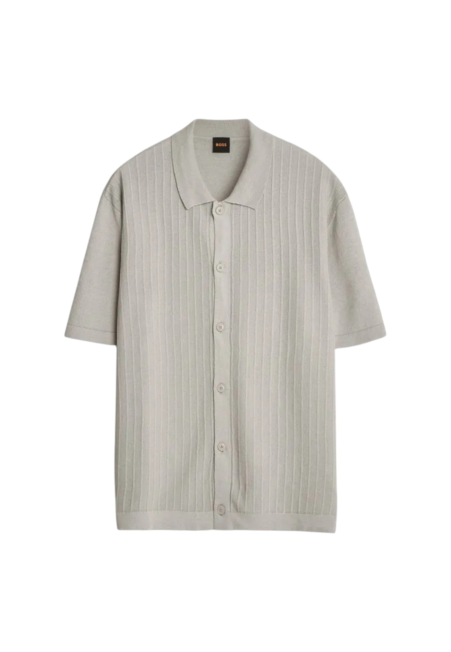 Camicia Uomo Boss Open Grey