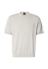 T-Shirt Uomo Boss Open Grey