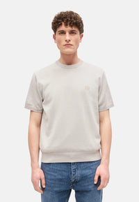T-Shirt Uomo Boss Open Grey