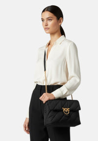 Borsa Donna Pinko Nero/oro