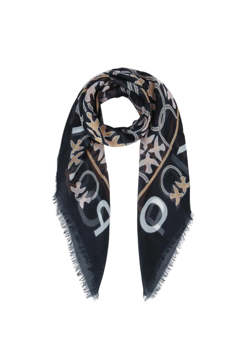 Fulard Donna Pinko Arancio/nero