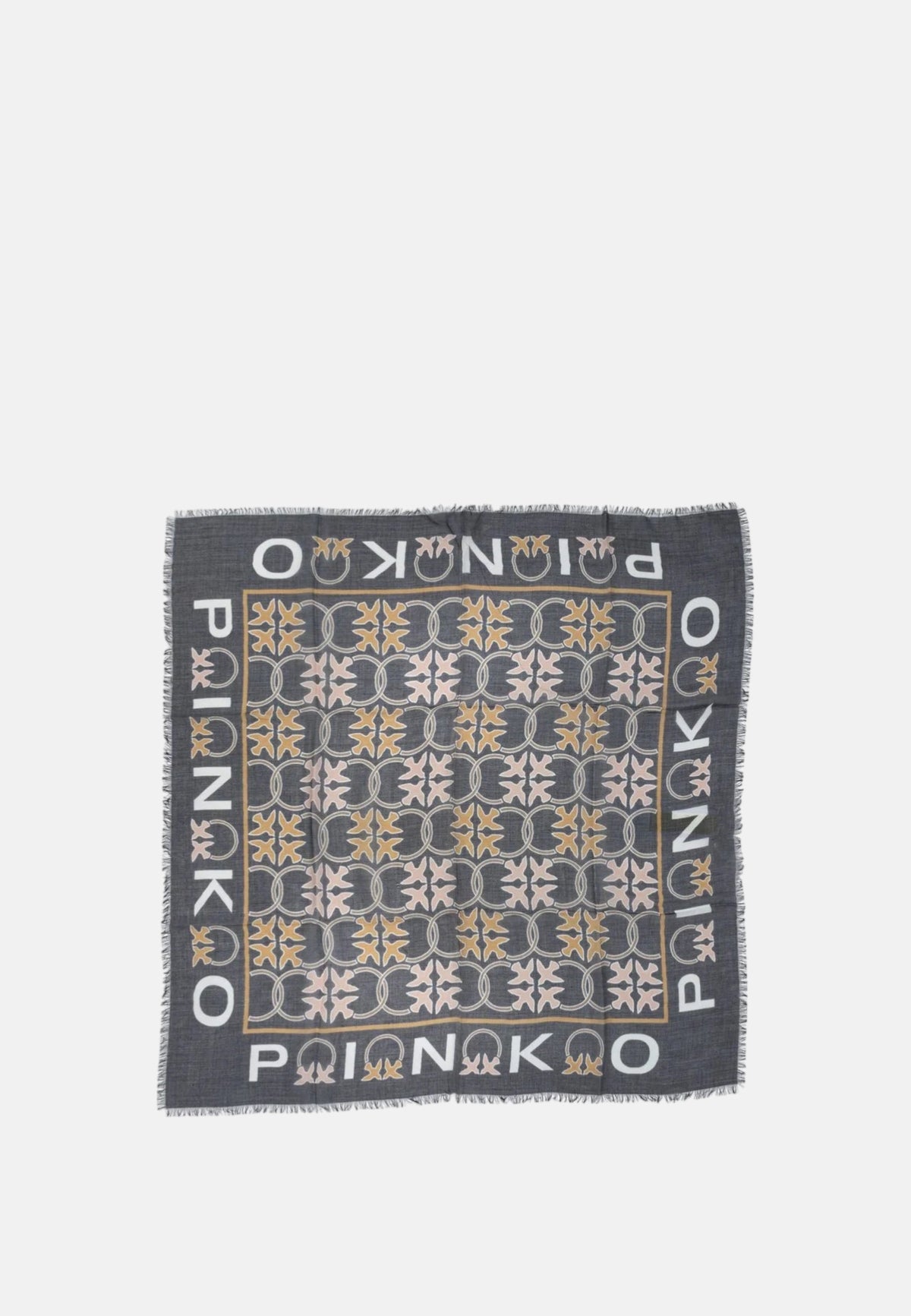 Fulard Donna Pinko Arancio/nero
