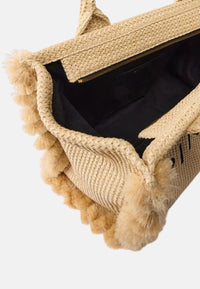 Borsa Donna PINKO Paglia/nero