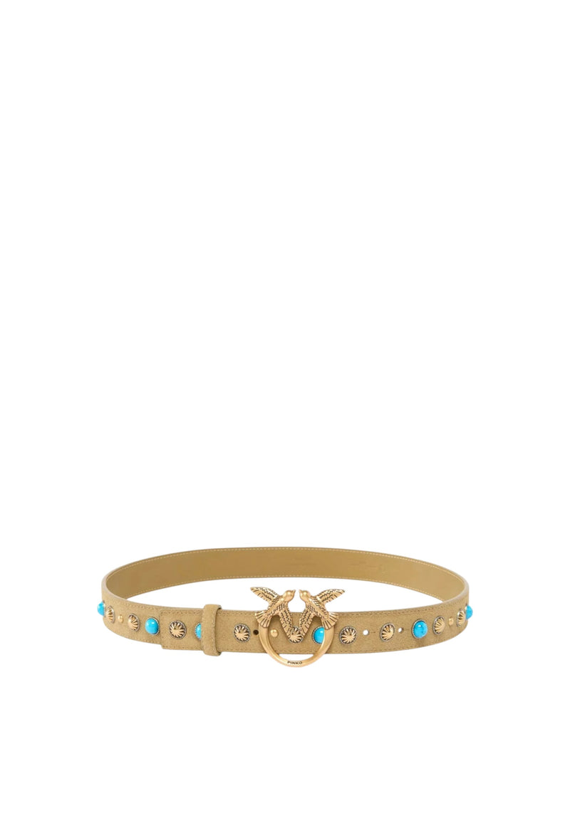 Cintura Donna Pinko Verde/oro