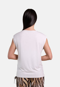 T-Shirt Donna Liu Jo Bianco/animalier