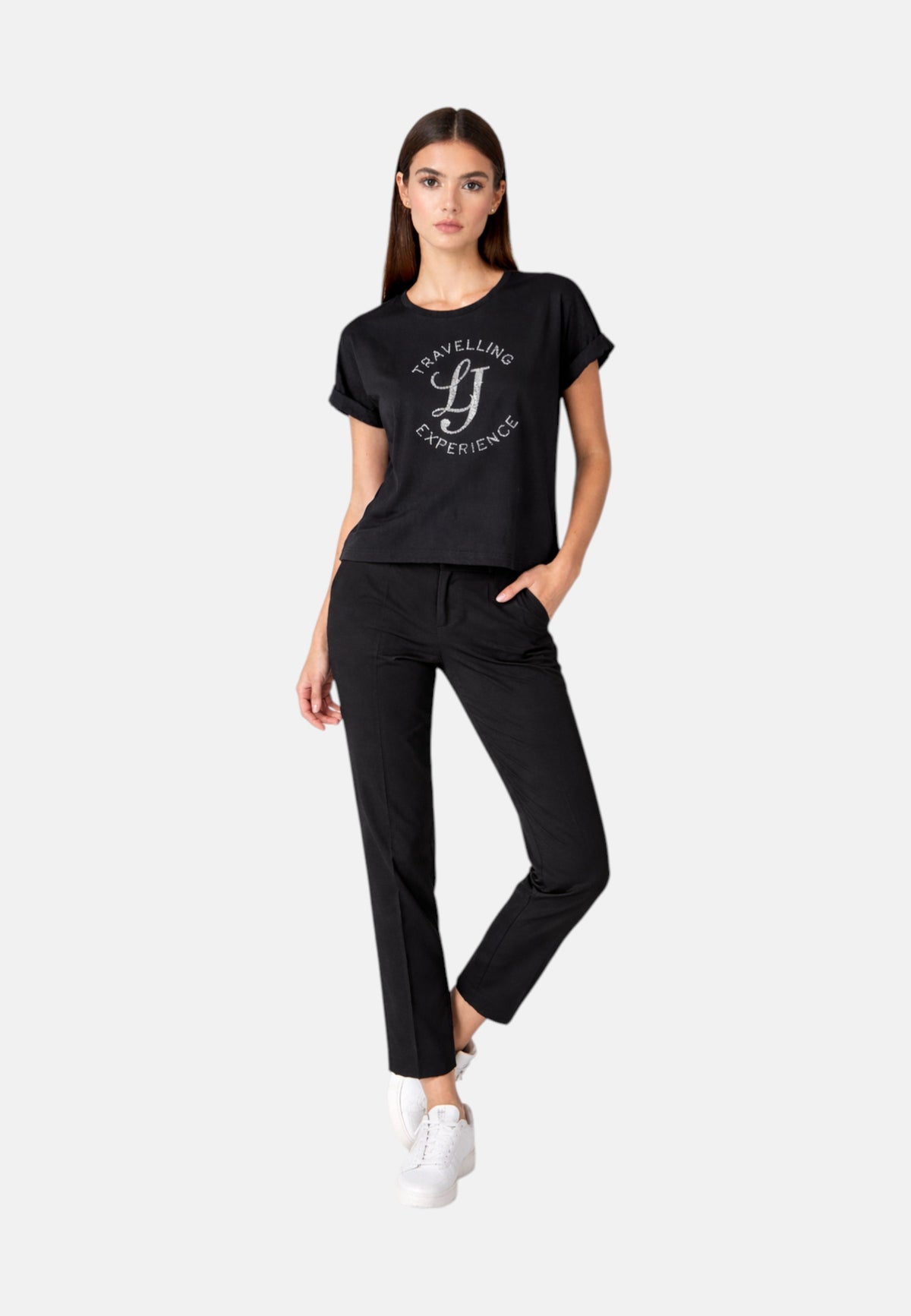 T-Shirt Donna Liu Jo Nero