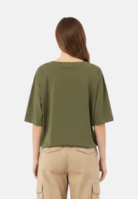 T-Shirt Liu Jo Donna Manica a 3/4 Regular Fit Sea Turtle