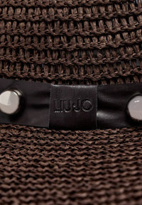 Cappello in Paglia Donna Liu Jo Cuoio