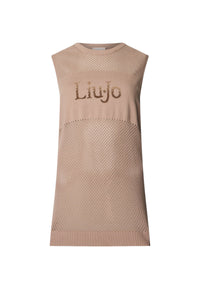 Top in maglia Donna Liu Jo Almond