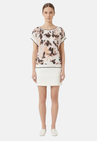T-Shirt Donna Liu Jo Marrone