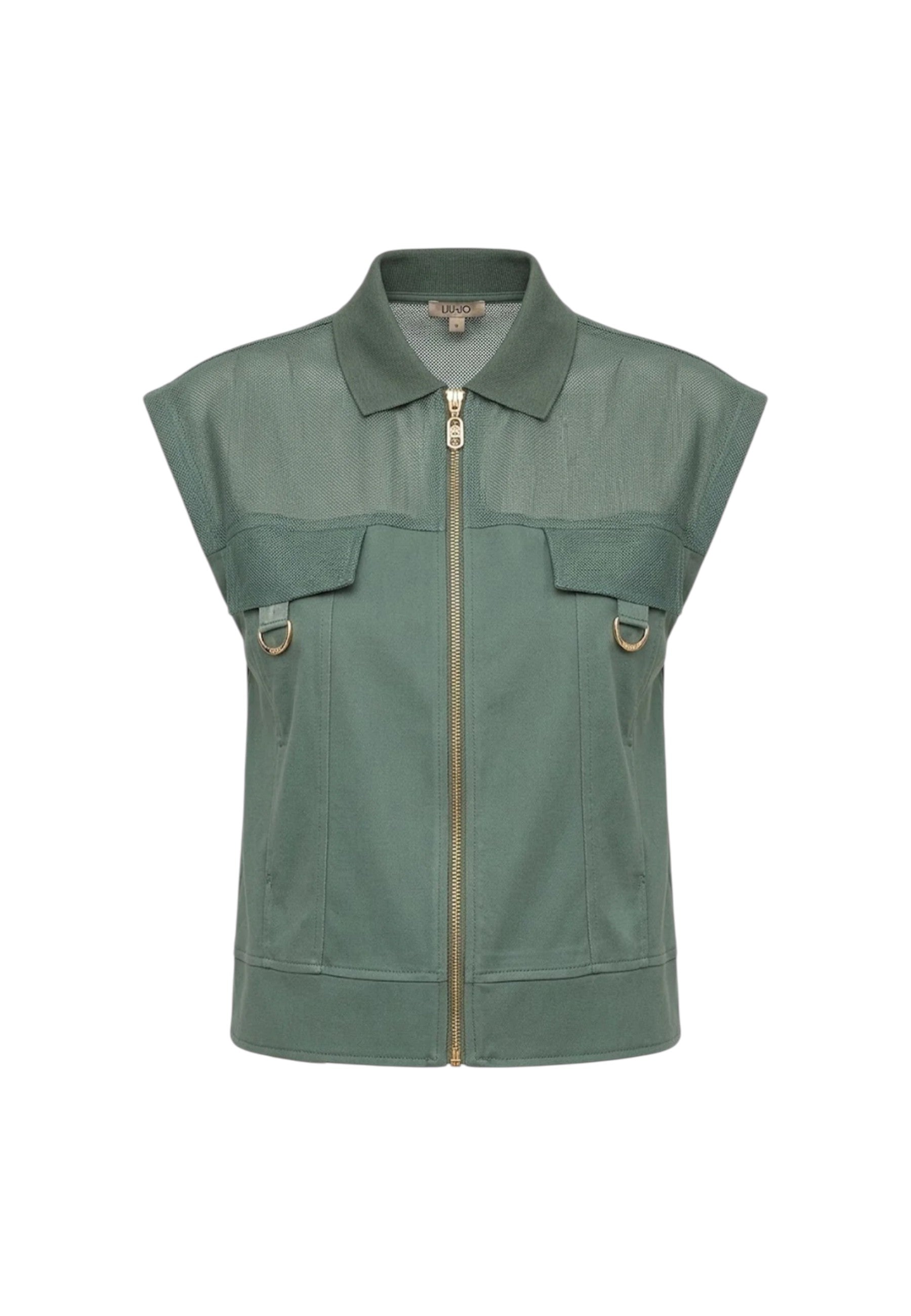 Gilet Donna Liu Jo Verde Militare