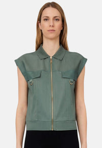 Gilet Donna Liu Jo Verde Militare