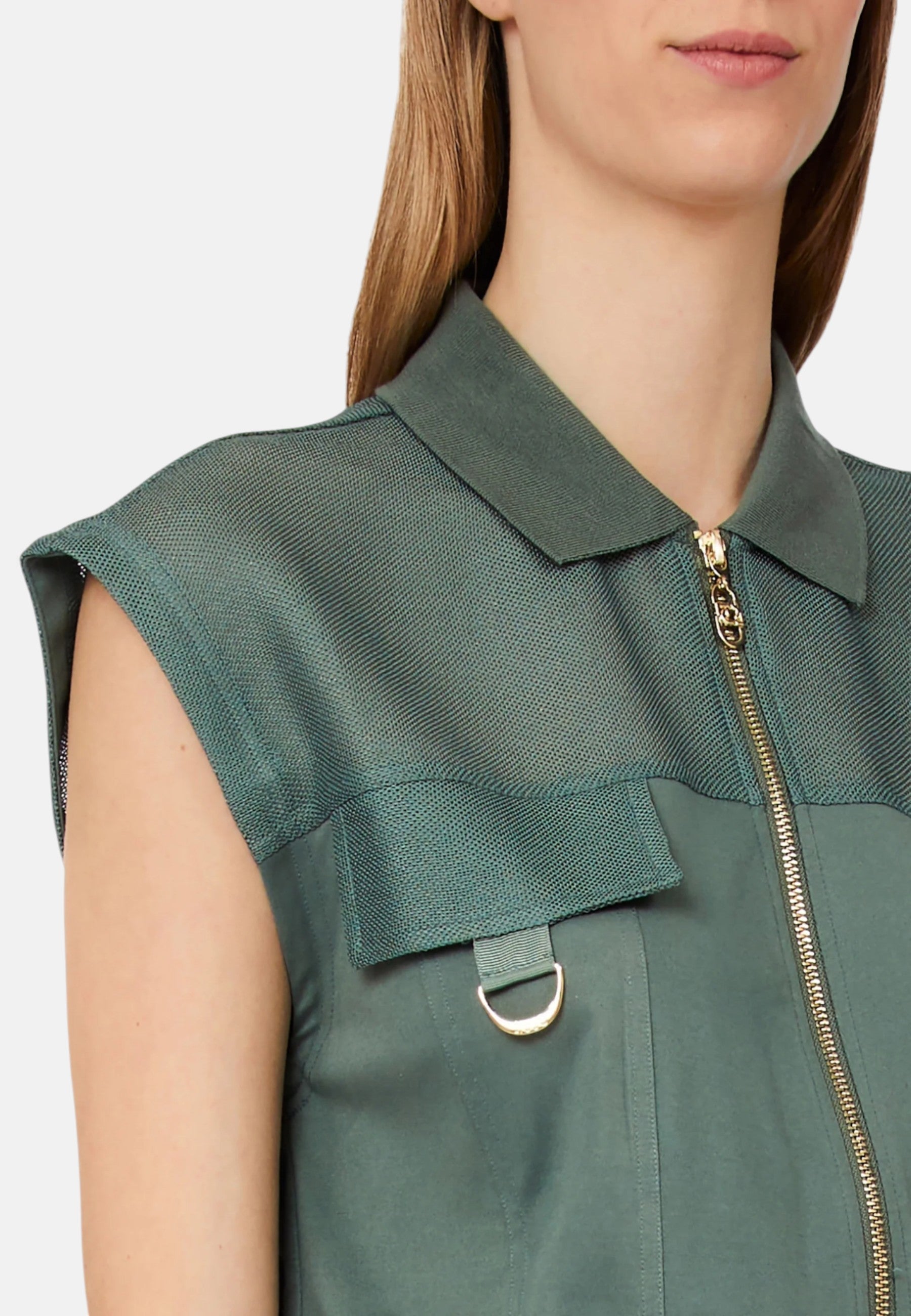 Gilet Donna Liu Jo Verde Militare
