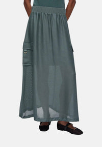 Gonna Donna Liu Jo Verde Militare