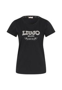 T-SHirt Donna Liu Jo Nero