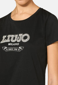 T-SHirt Donna Liu Jo Nero