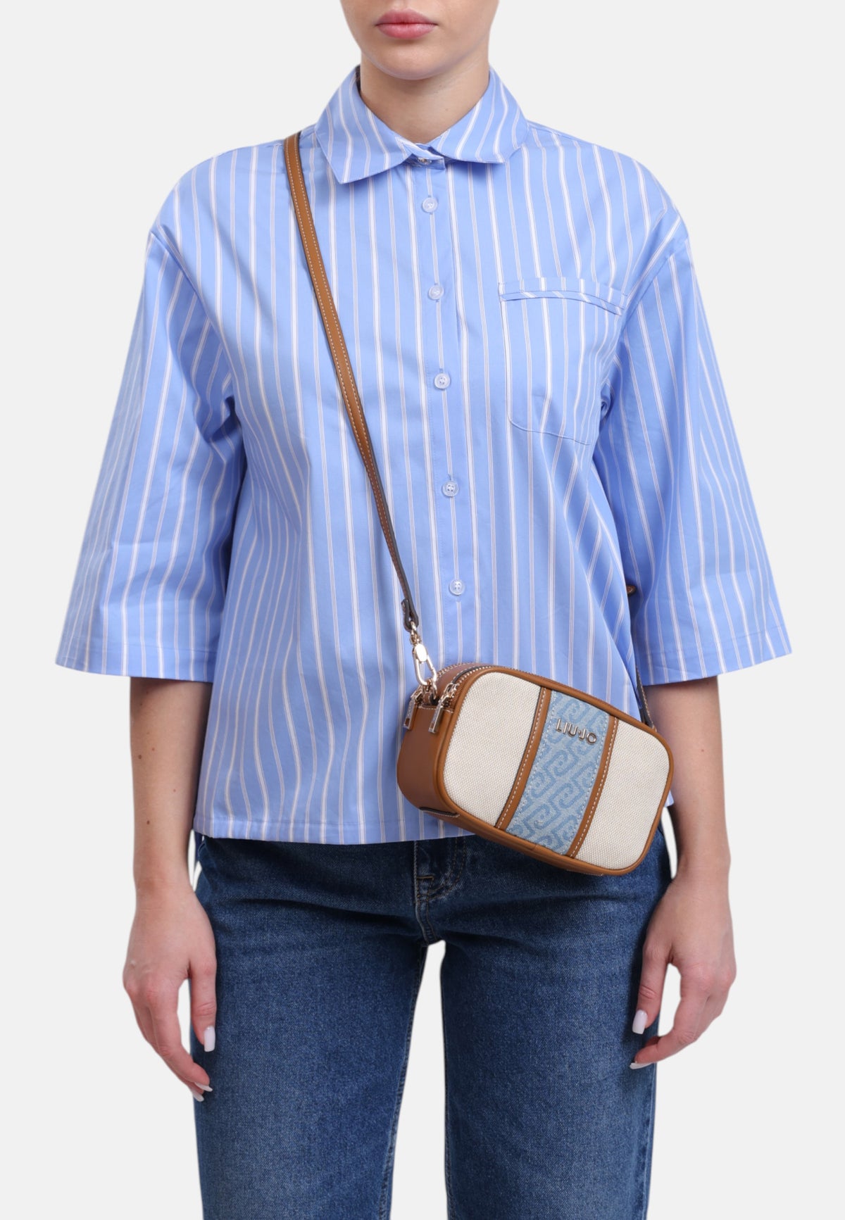Borsa Donna Liu Jo Neutro/denim
