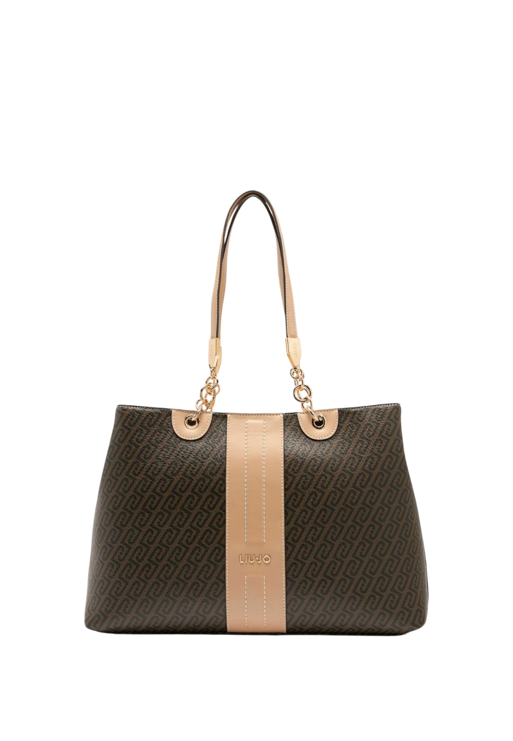 Borsa Donna Liu Jo Testa Di Moro/cipria