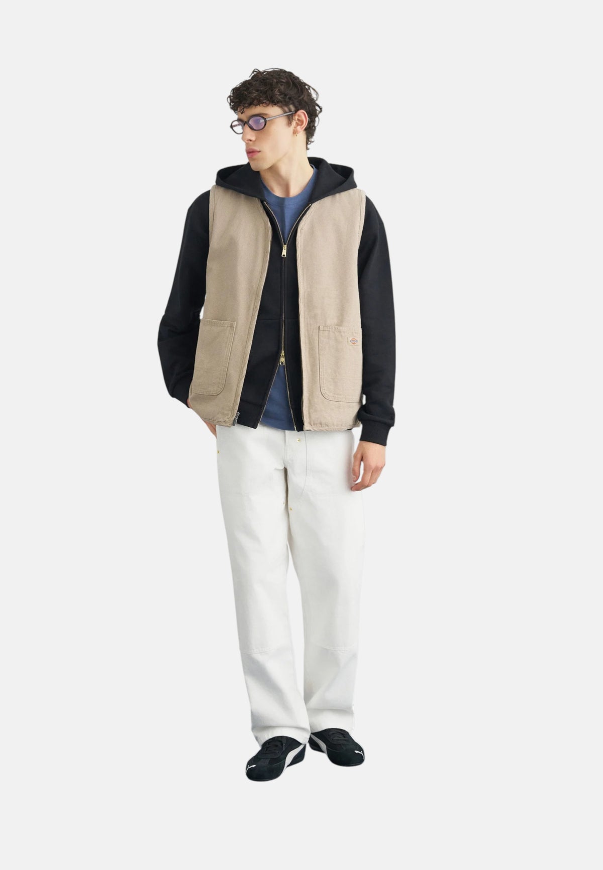 Gilet Uomo Dickies Sabbia