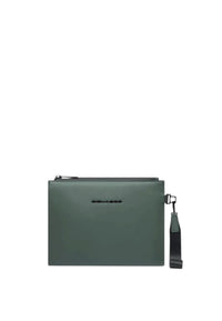 Pochette Uomo Piquadro Verde Scuro