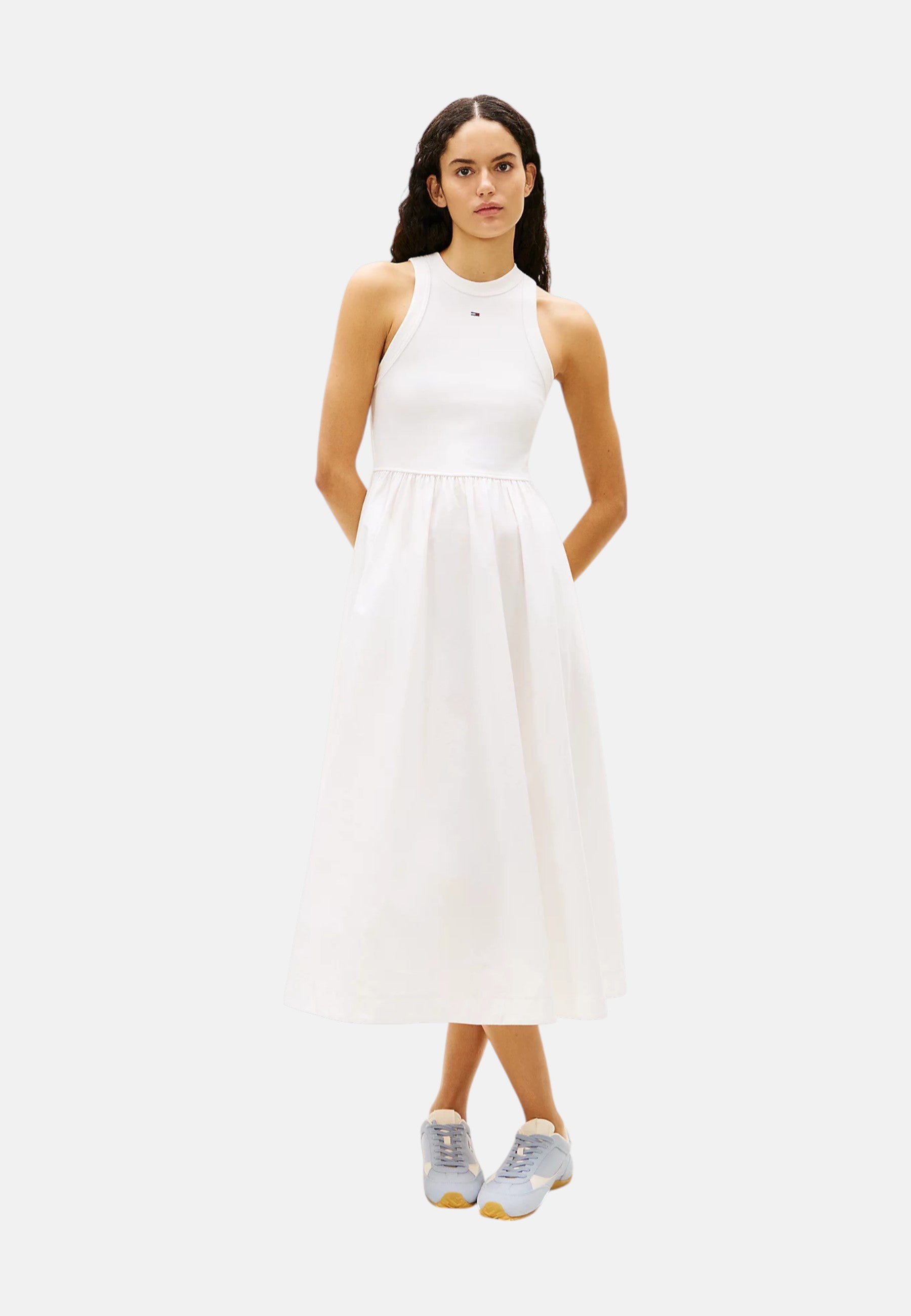 Abito Donna Tommy Hilfiger Ecru
