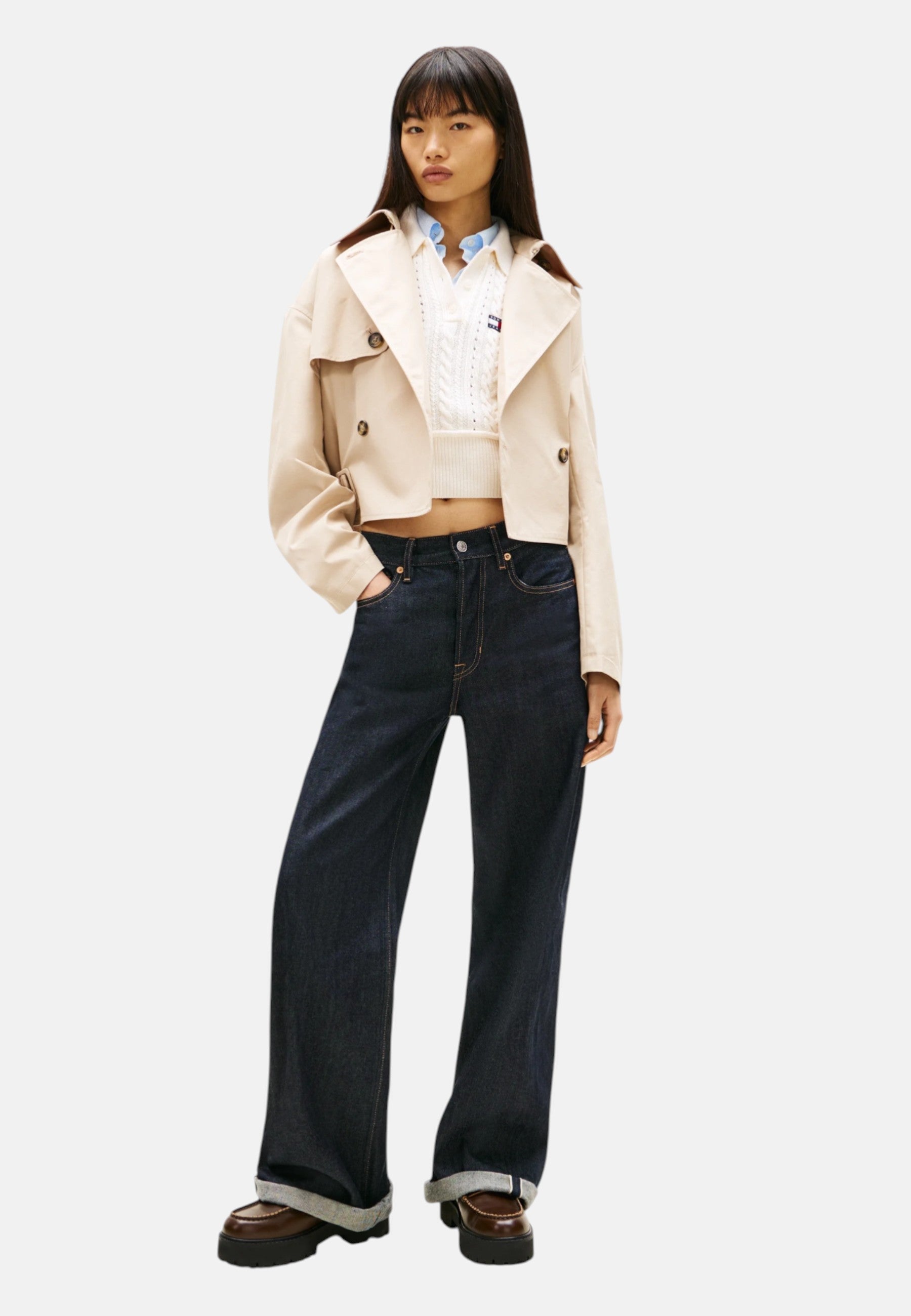 Giacca Donna Tommy Hilfiger Sabbia