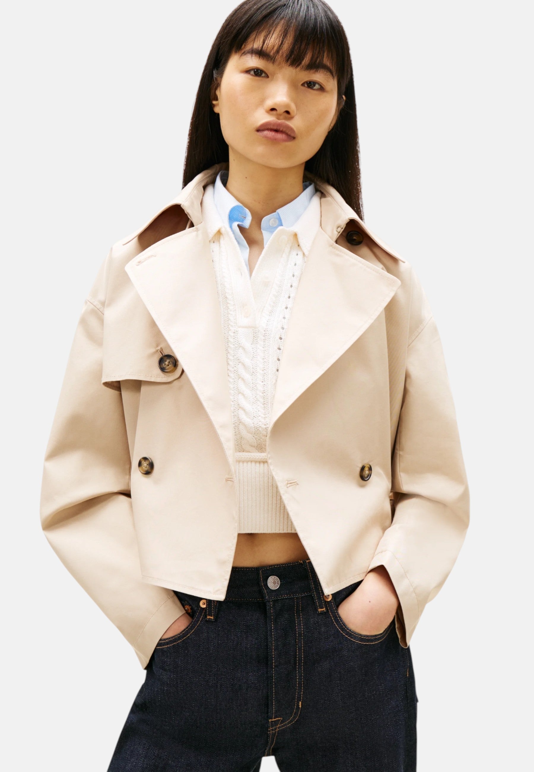 Giacca Donna Tommy Hilfiger Sabbia
