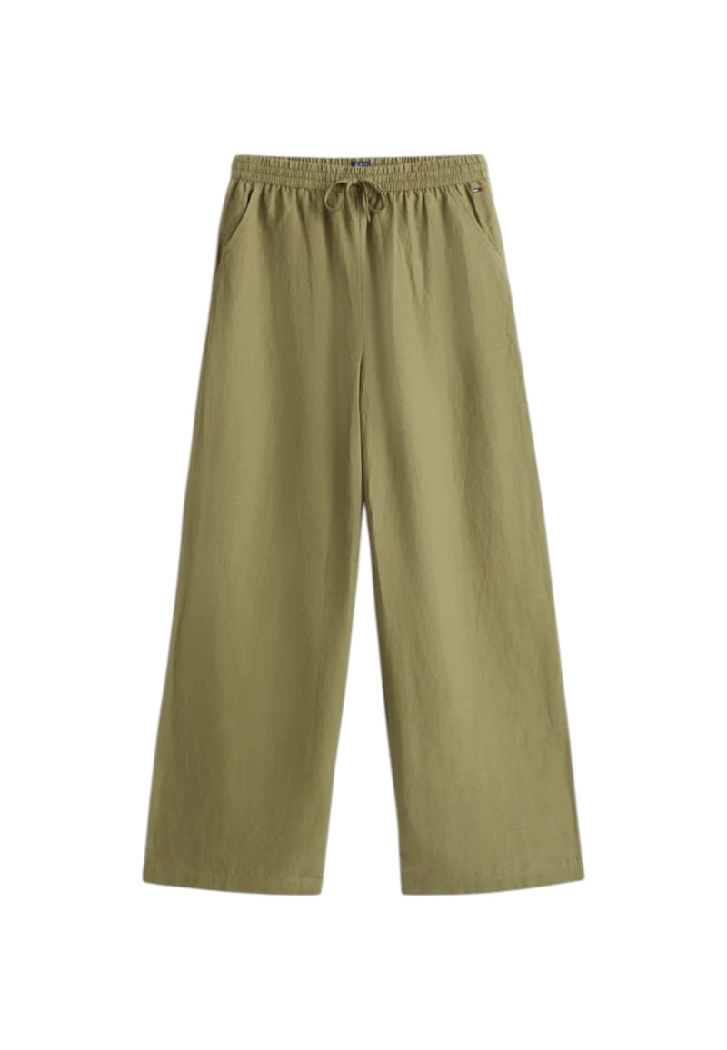 Pantalone Donna Tommy Hilfiger Verde