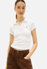 Polo Donna Tommy Hilfiger Ancient White