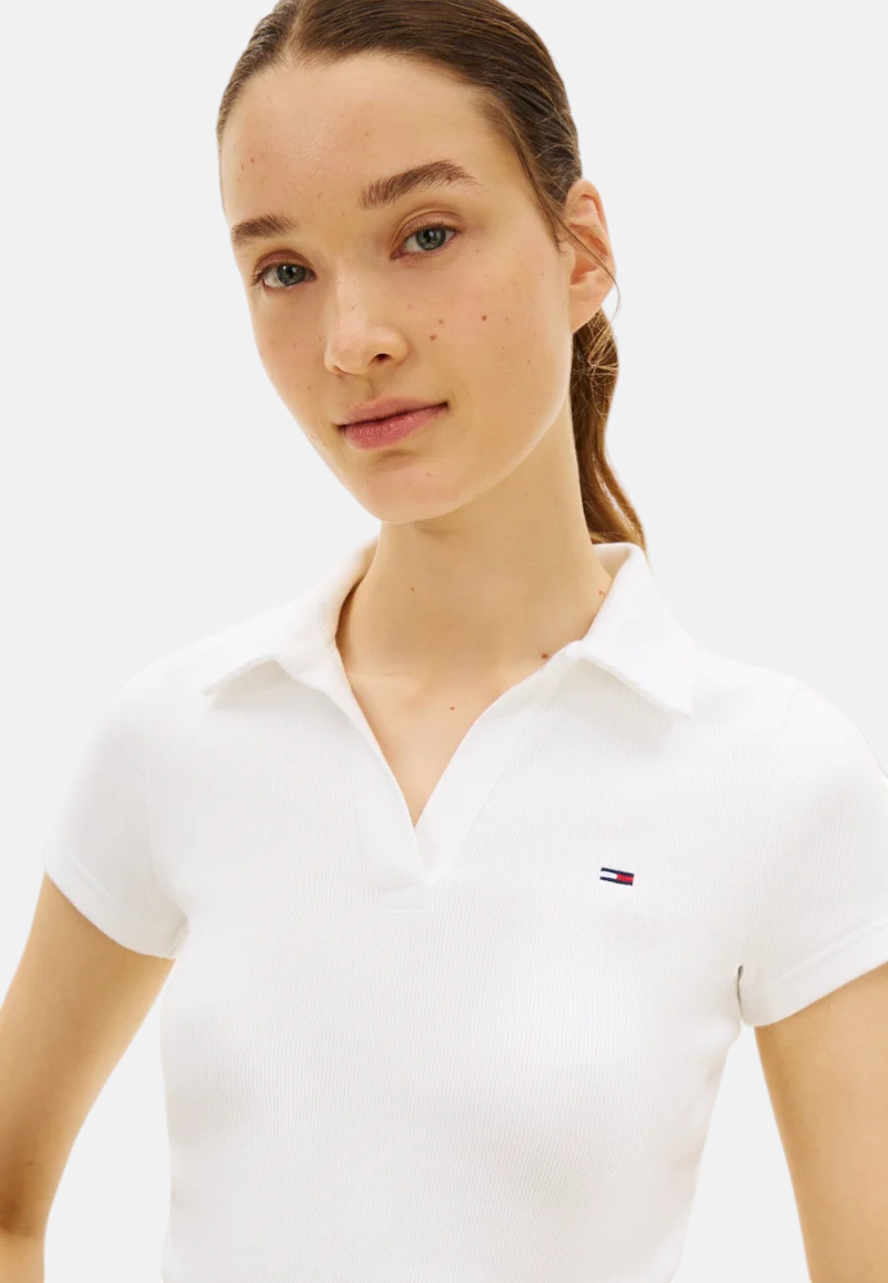 Polo Donna Tommy Hilfiger Ancient White