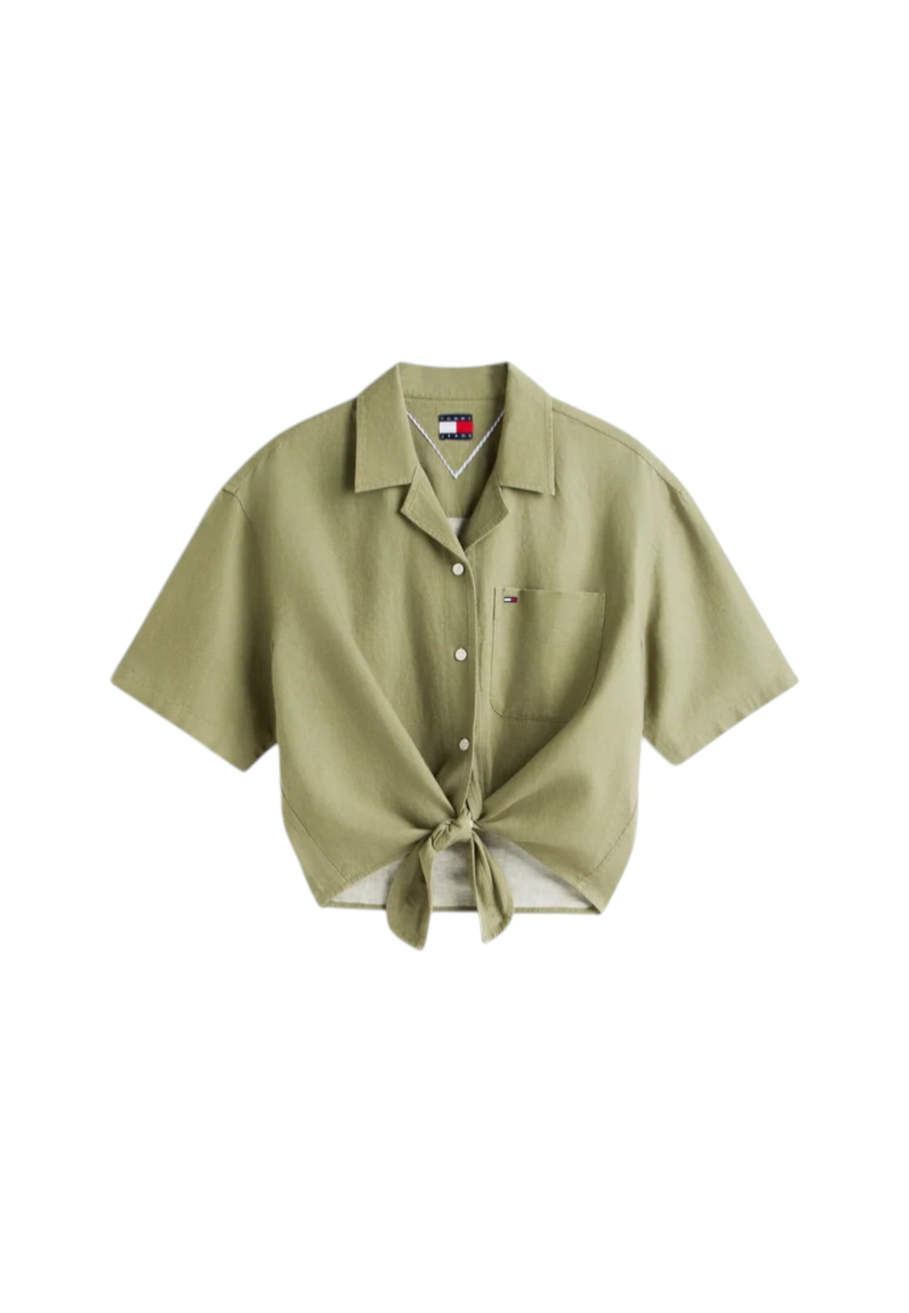 Camicia Donna Tommy Hilfiger Verde