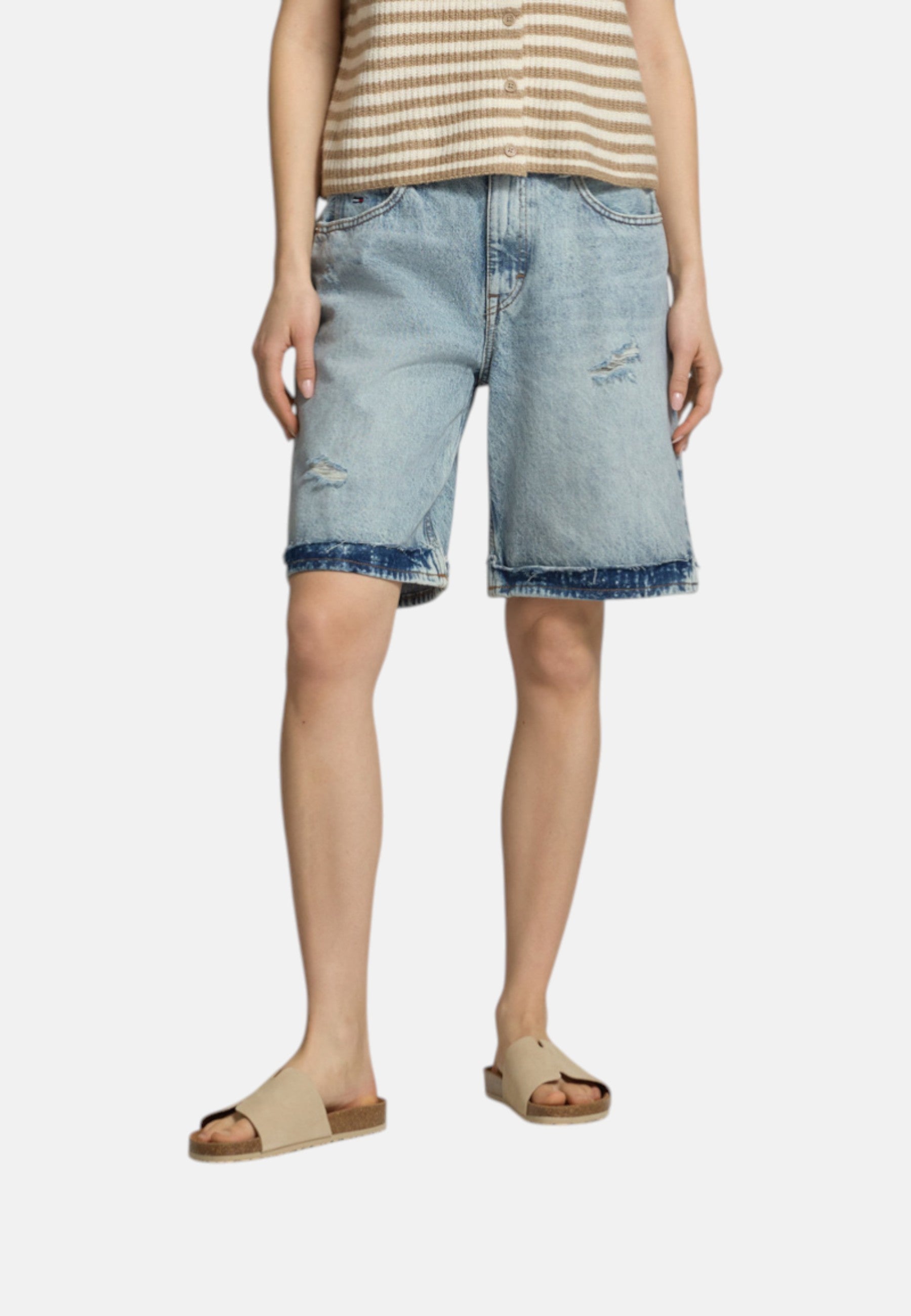 Pantaloncini Donna Tommy Hilfiger Denim