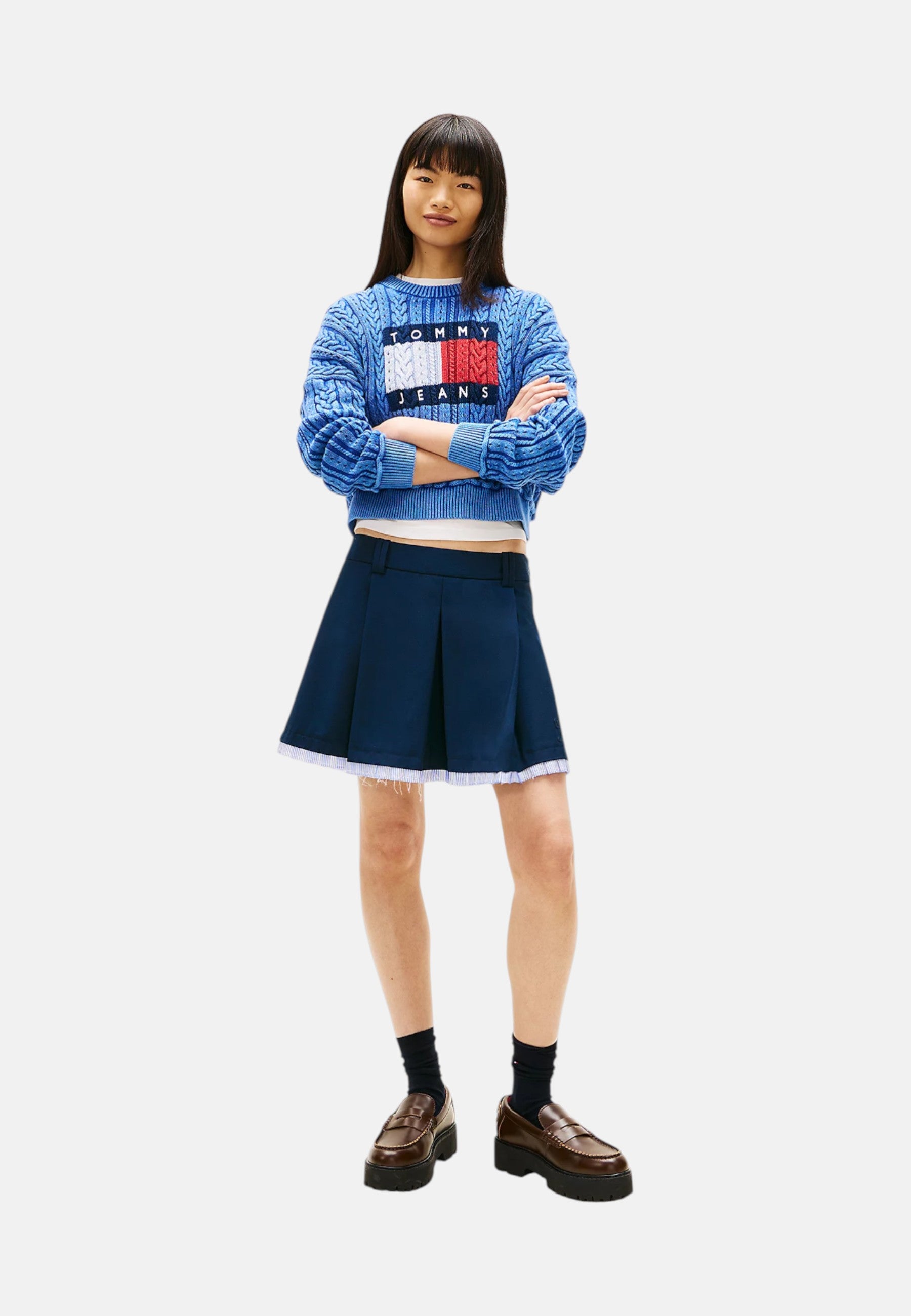 Felpa Donna Tommy Hilfiger Empire Blue