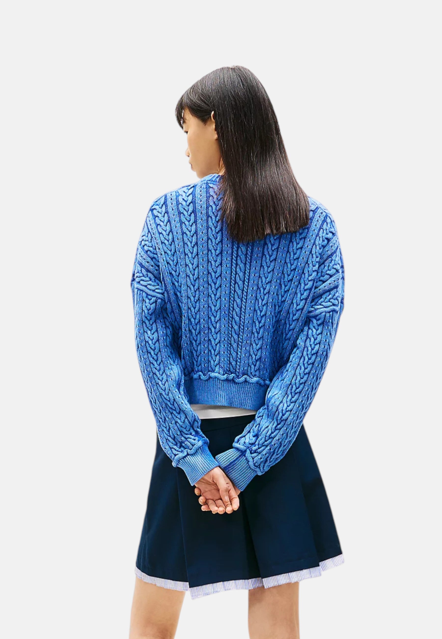 Felpa Donna Tommy Hilfiger Empire Blue