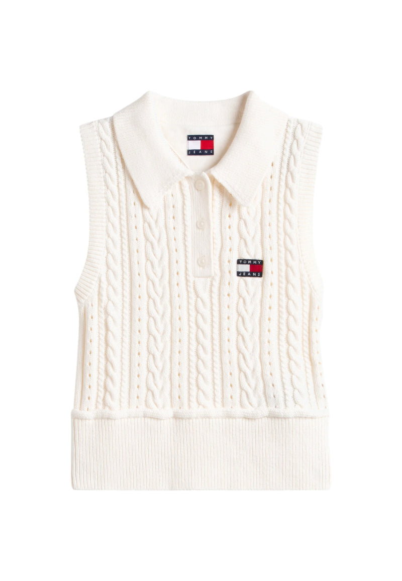 Gilet Donna Tommy Hilfiger Bianco