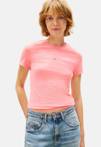 T-Shirt Donna Tommy Hilfiger Rosa