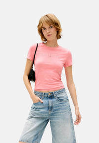 T-Shirt Donna Tommy Hilfiger Rosa