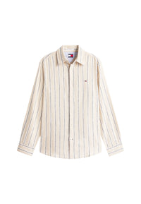 Camicia Uomo Tommy Hilfiger Beige