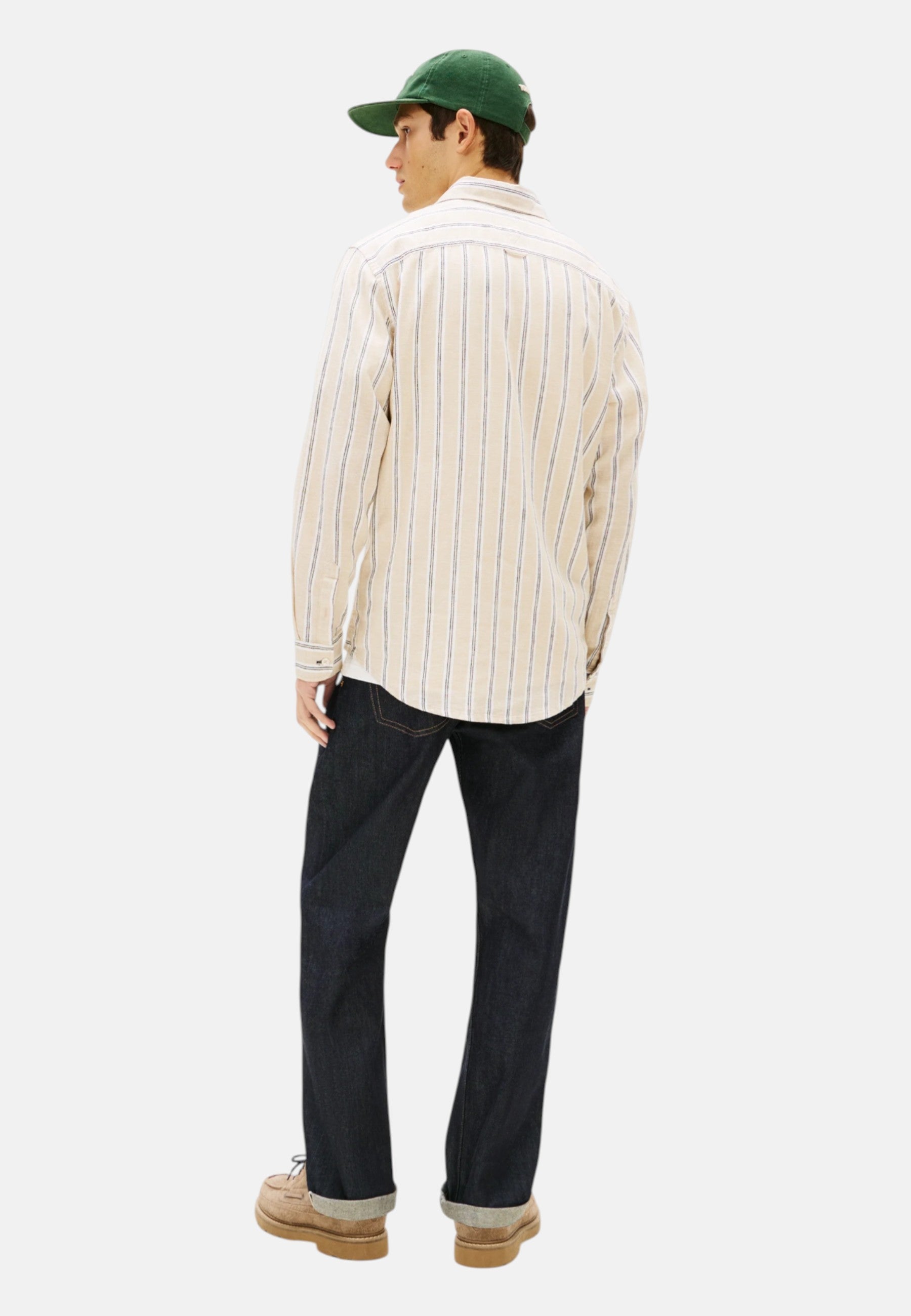 Camicia Uomo Tommy Hilfiger Beige