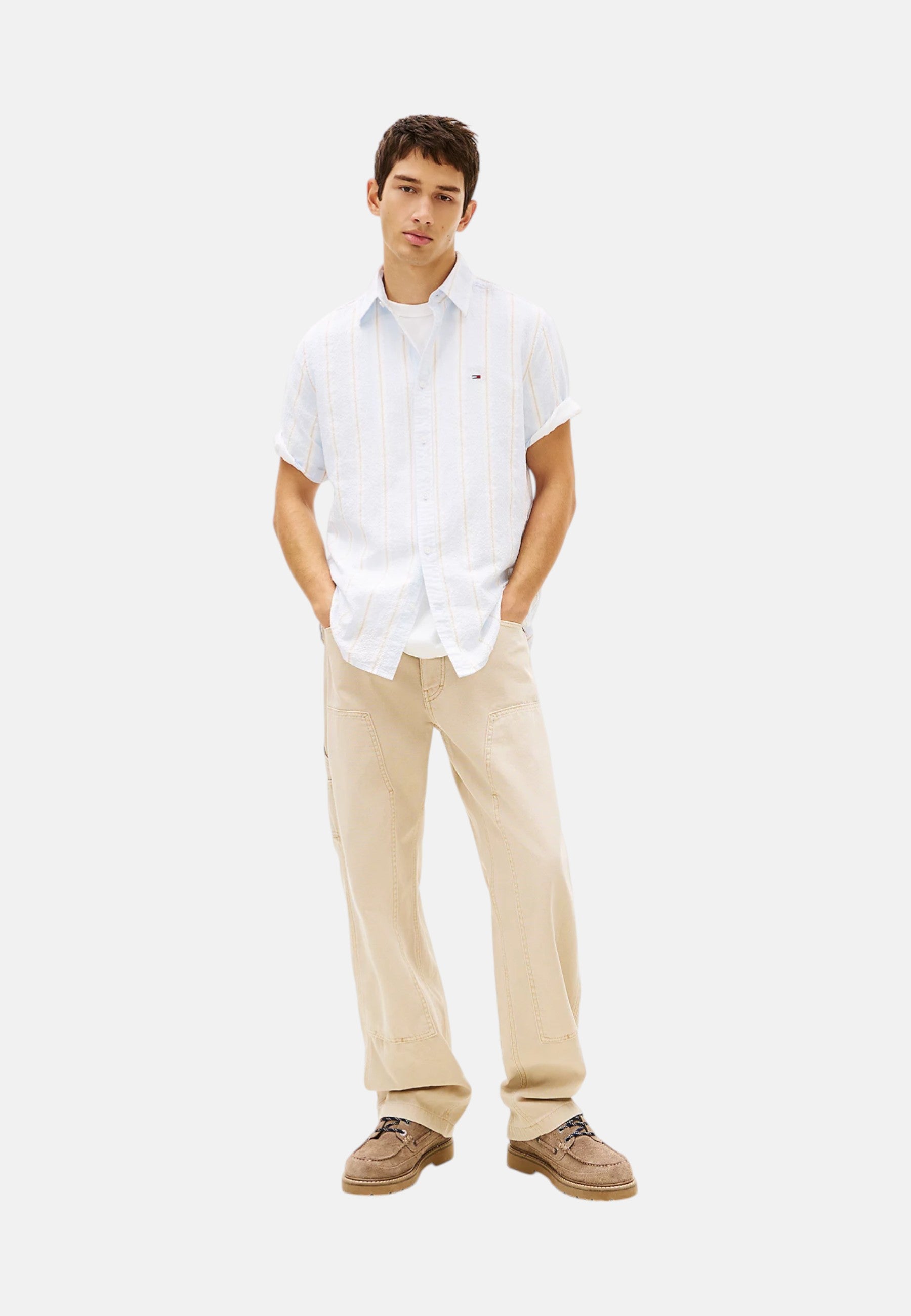 Camicia Uomo Tommy Hilfiger Celeste