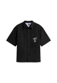 Camicia Uomo Tommy Hilfiger Nero