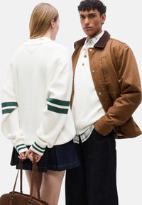 Polo a maniche Lunghe Tommy Hilfiger Bianco