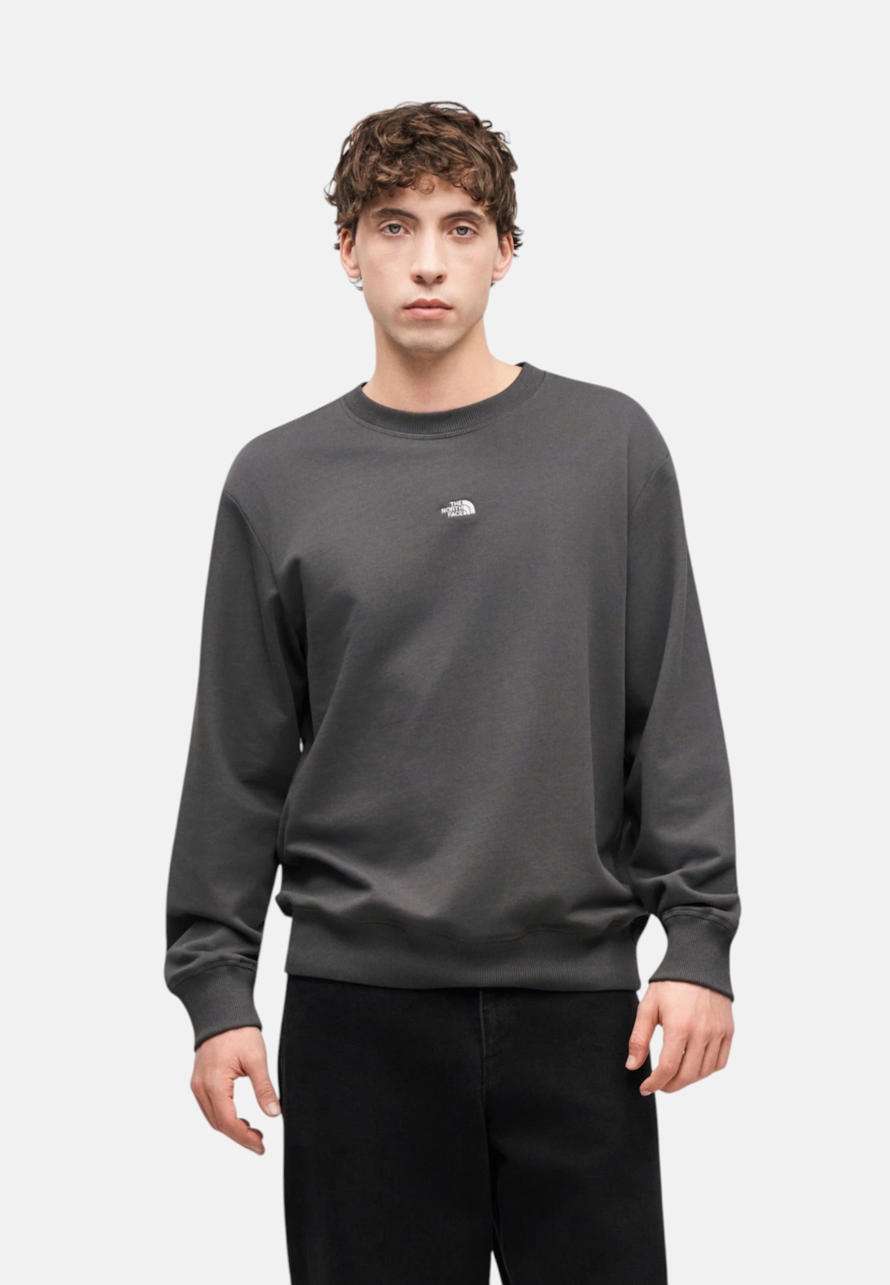 Felpa Uomo The North Face Grigio