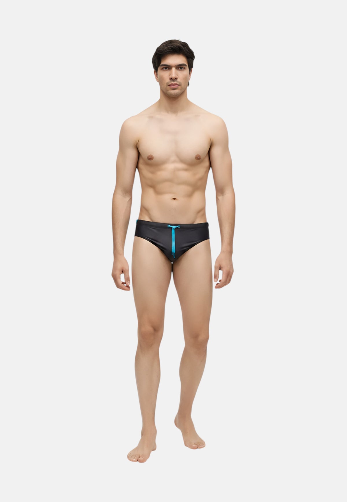 Slip Mare Uomo Sundek Leonardo con stampa Logo Black 06