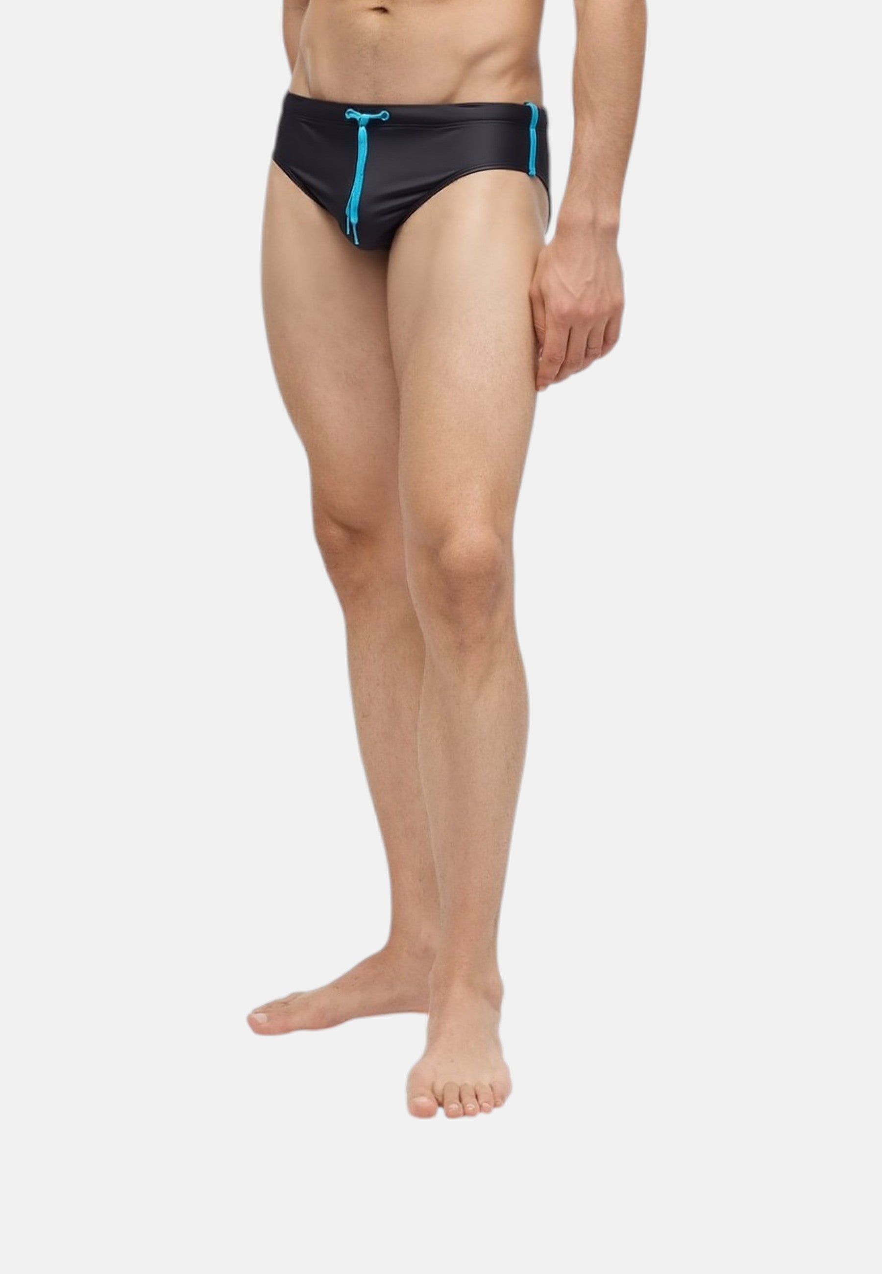 Slip Mare Uomo Sundek Leonardo con stampa Logo Black 06