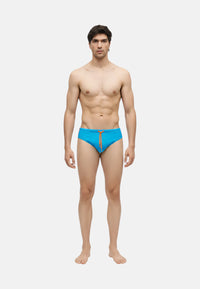 Slip Mare Uomo Sundek Leonardo con stampa Logo Oversea 02