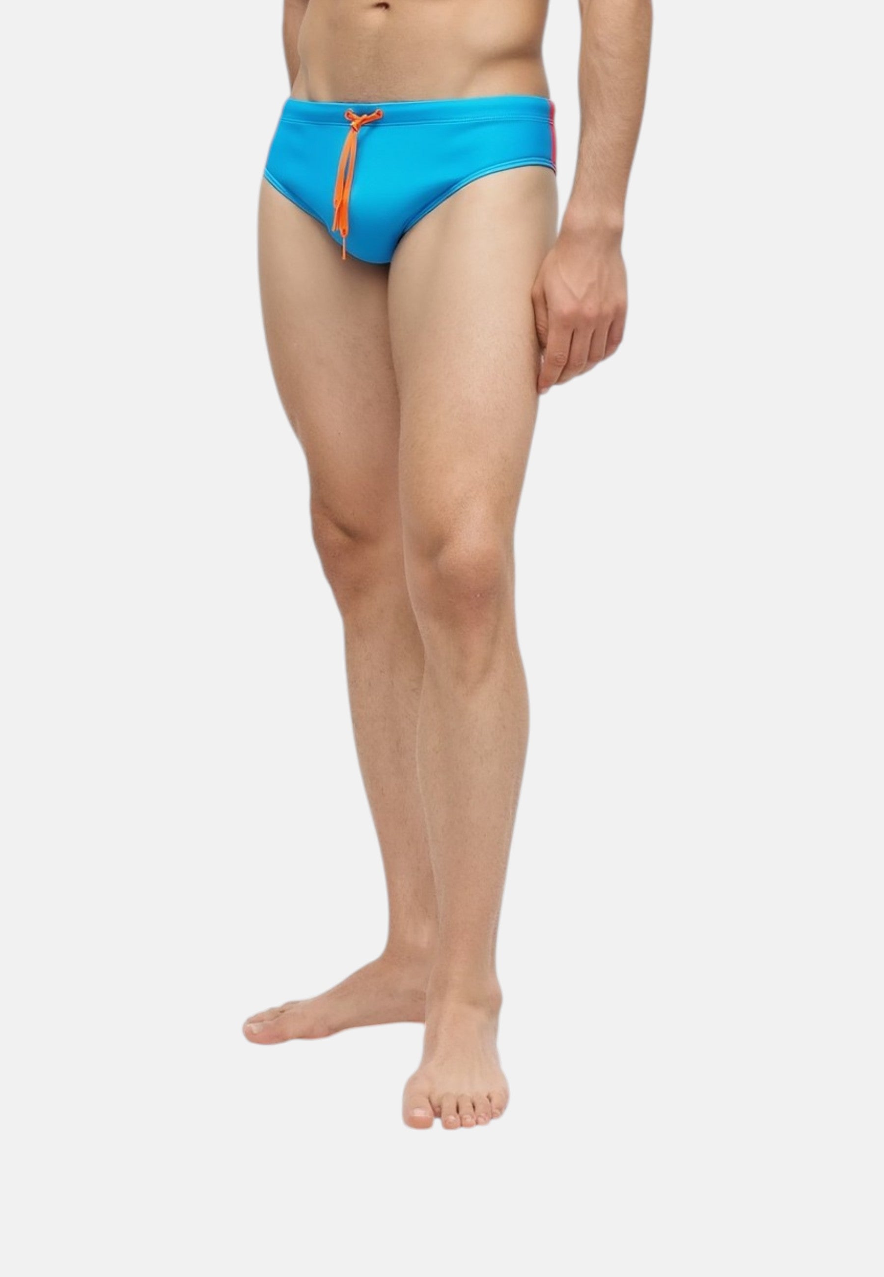 Slip Mare Uomo Sundek Leonardo con stampa Logo Oversea 02