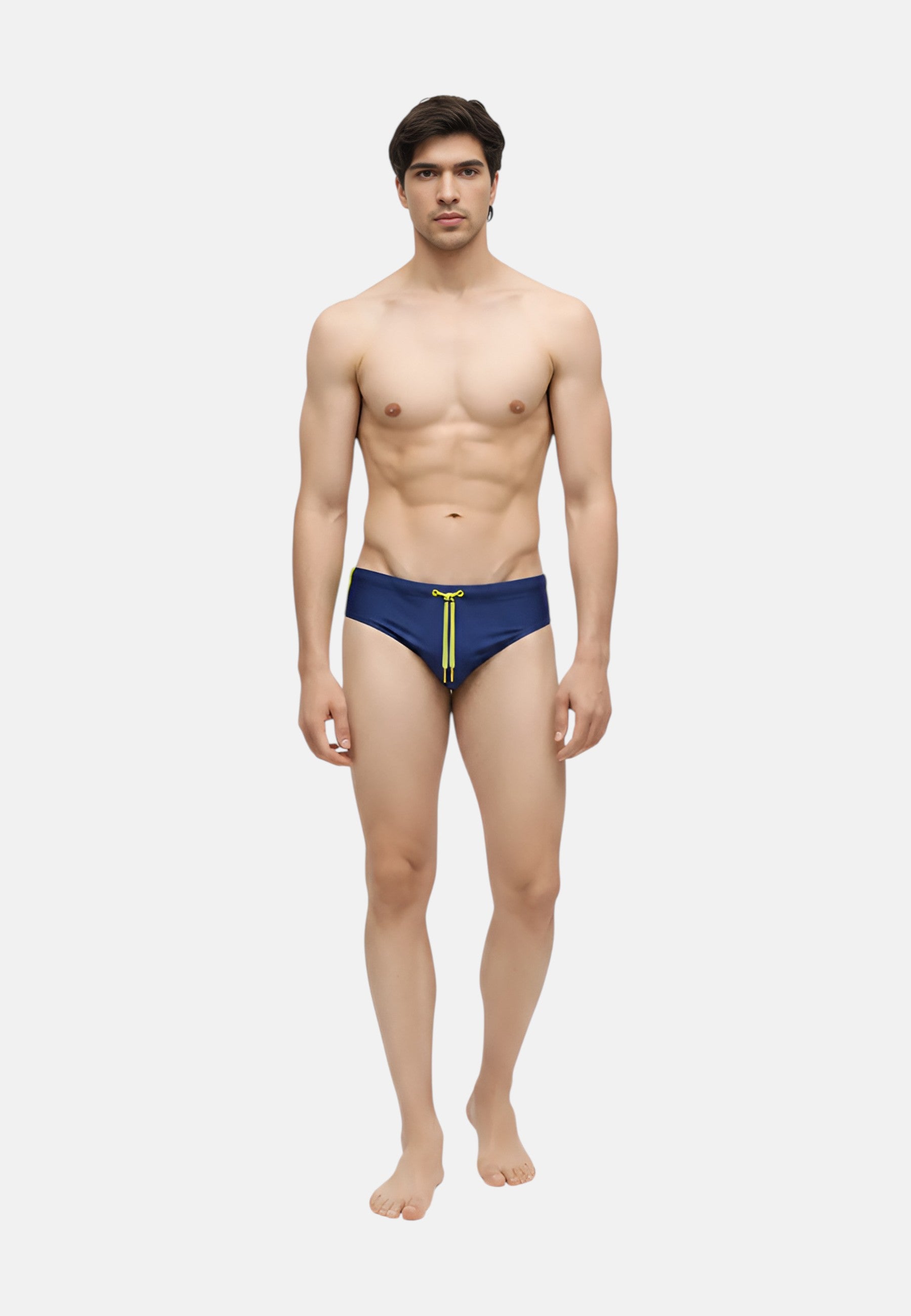 Slip Mare Uomo Sundek Leonardo con stampa Logo Navy 02